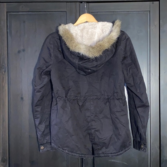 H&M Fur Lined Jacket NWOT - Picture 2 of 5